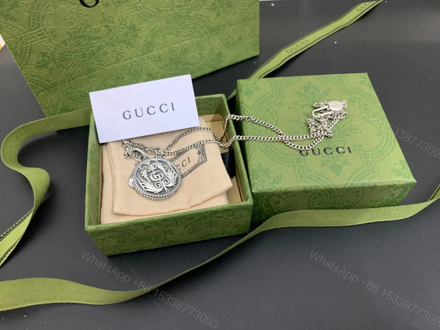 View 3 of EN – Lux Gucci Necklaces 028