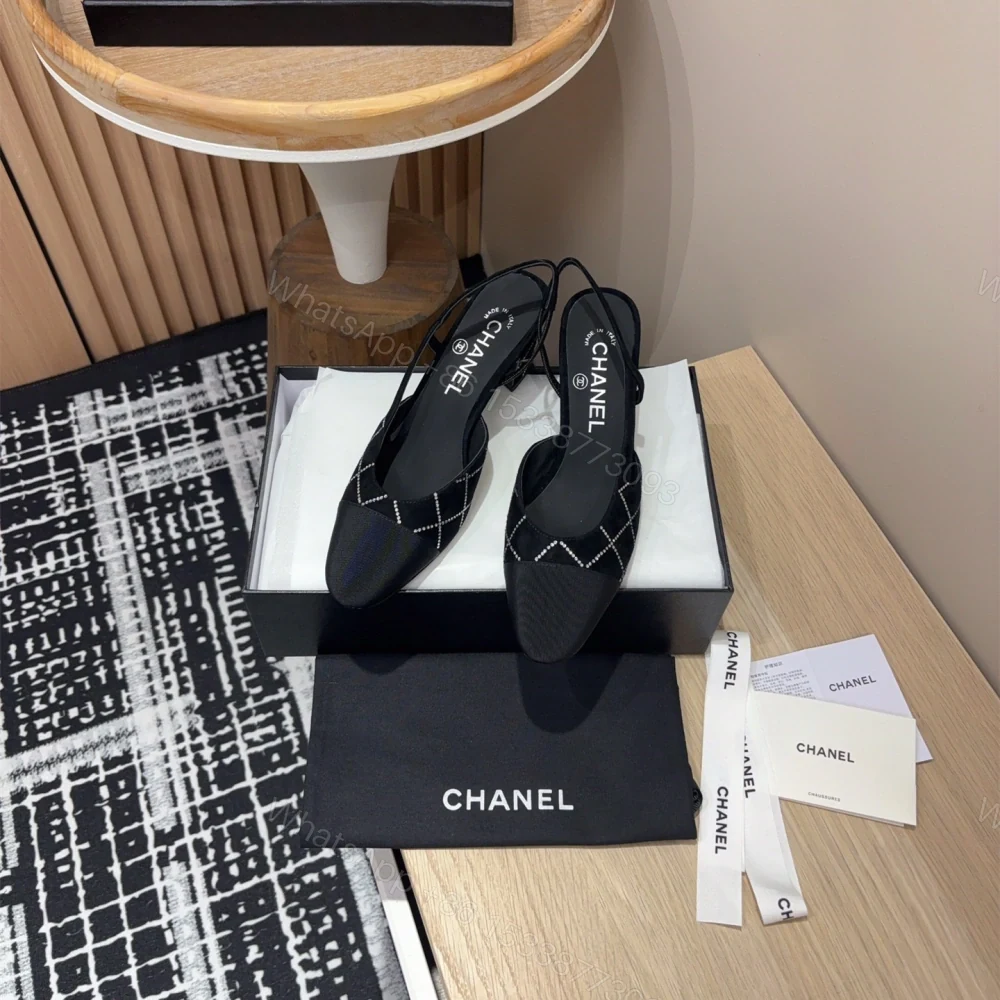 View 8 of 高仿Chanel*25C系列G31321小羊皮休閒單鞋黑色6.5CM免檢版