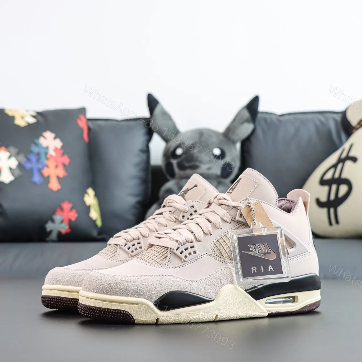 View 9 of A Ma Maniére x Air Jordan 4 “While You Were Sleeping”
