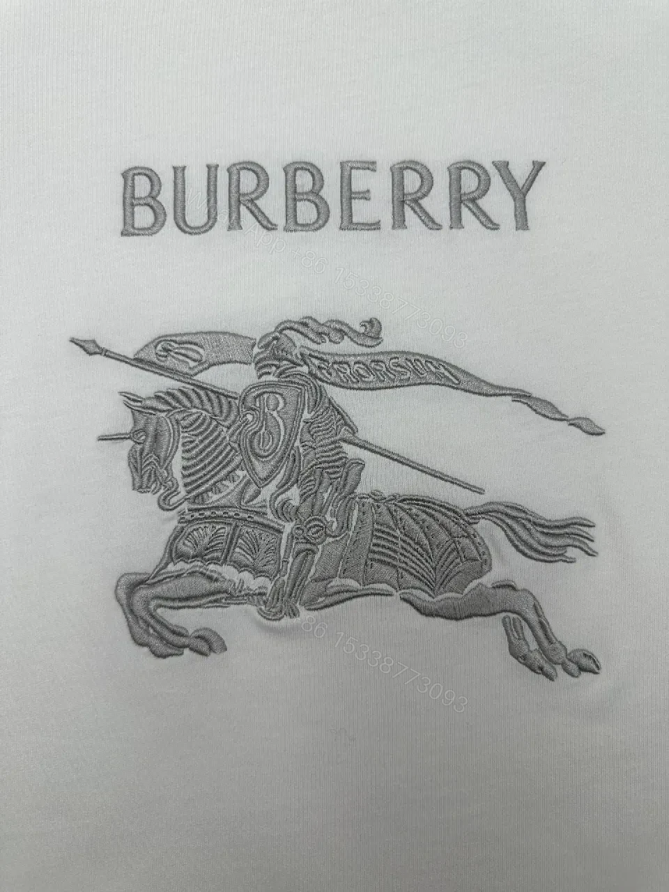 View 8 of Heritage Horse Graphic Tee – Cotton, Relaxed Fit, White/Gray