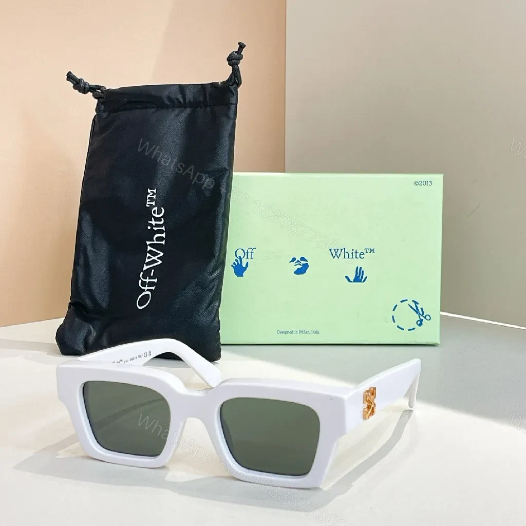View 2 of Bold, Modern Frames Sunglasses: Oversized Gold Accents