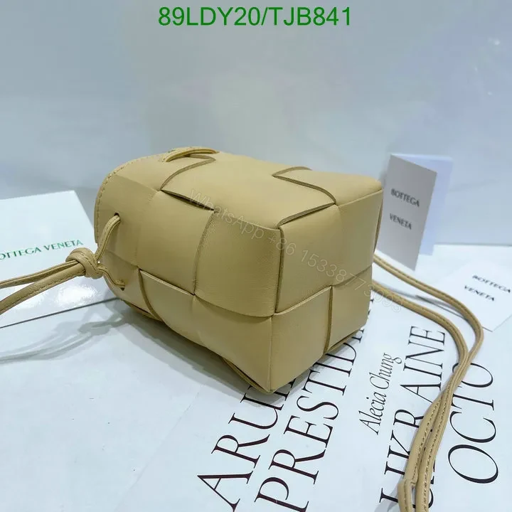 View 52 of Bottega Veneta Red Cassette Bucket Shoulder Bag LK7475