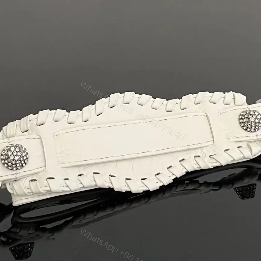View 12 of 高仿Balenciaga*NeoCagole系列機車包白色