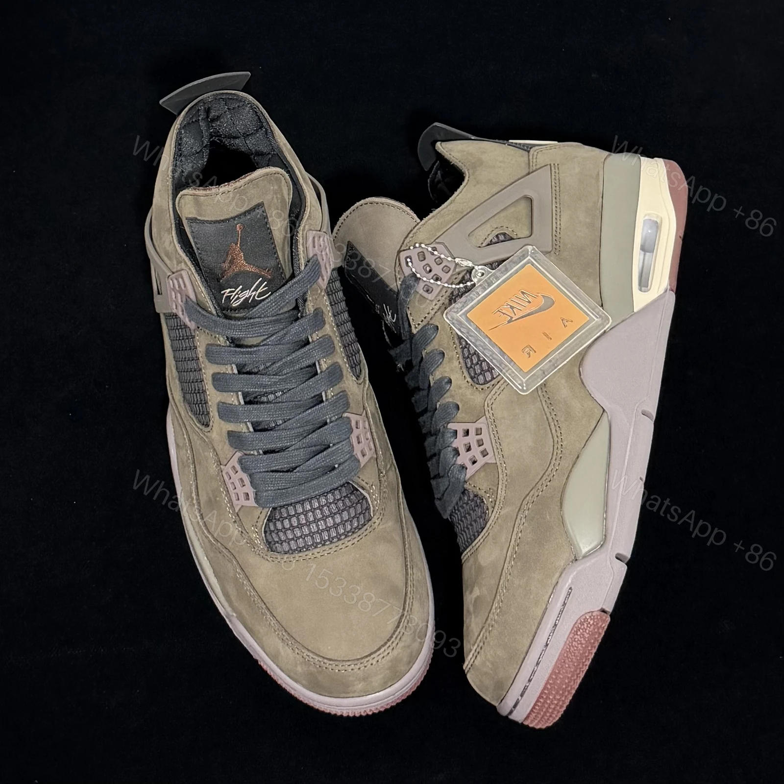 View 8 of A Ma Maniere x Jordan 4 “Dark Mocha”