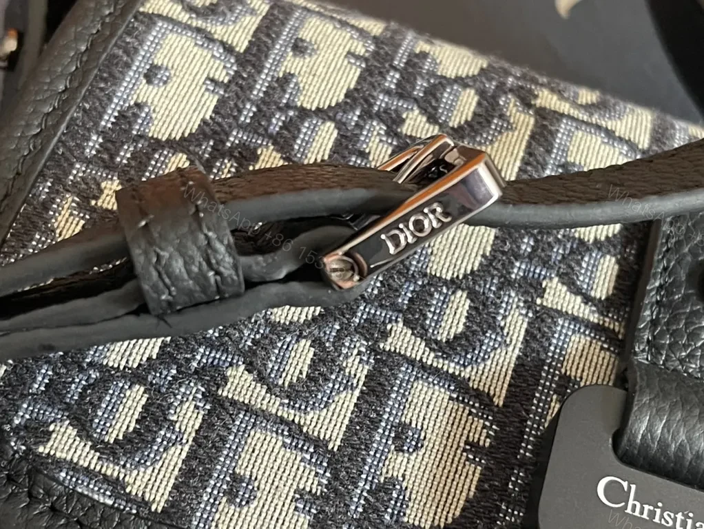 View 8 of Monogram Saddle Bag: Dior Canvas Crossbody Chic