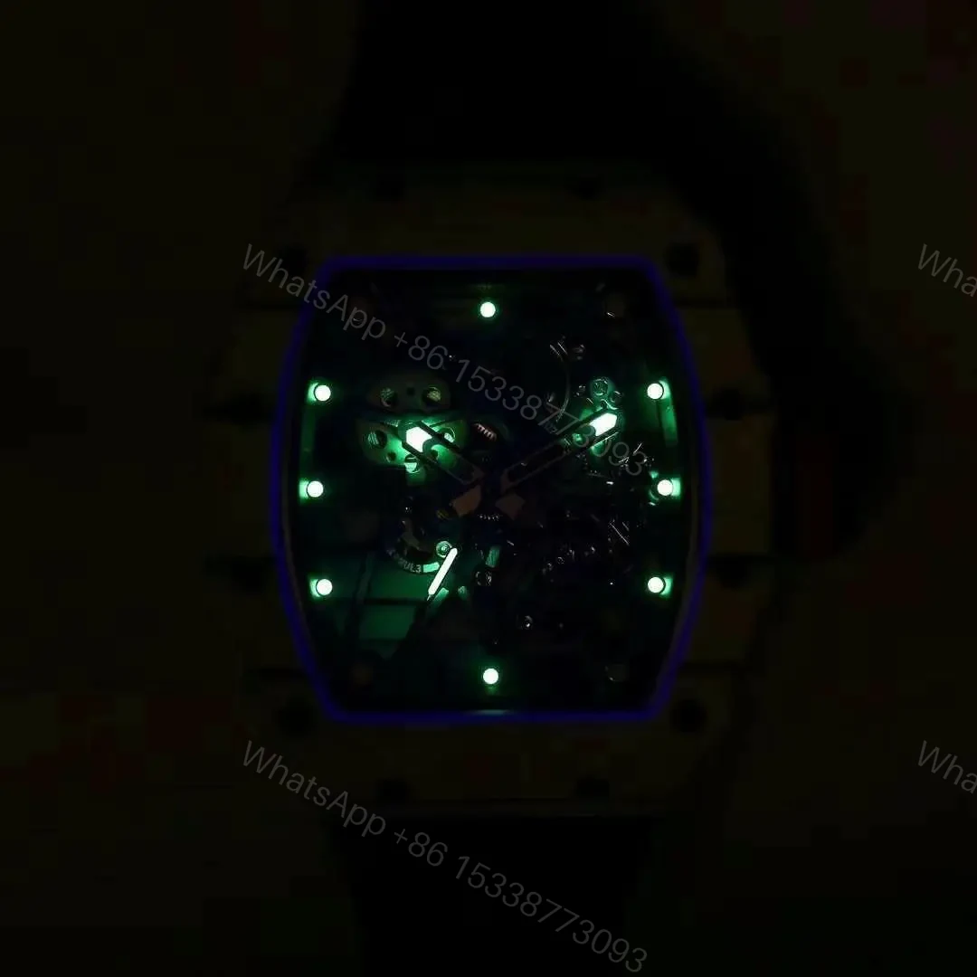 View 9 of Replica Richard Mille RM 35-01 Rafael Nadal White NTPT Carbon Case