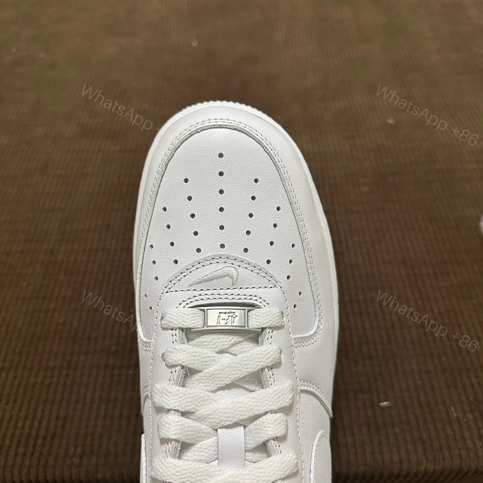 View 5 of Nike Air Force 1 Low Supreme White