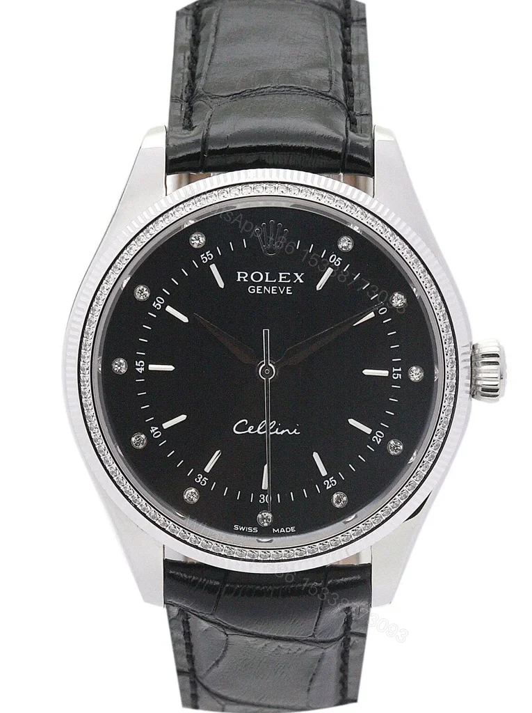 Replica Rolex Cellini Black Dial 5310 — view 1