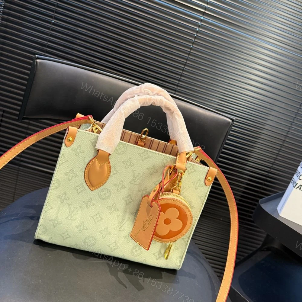 View 2 of Louis Vuitton Onthego PM Monogram Origine Vert Asnières 25Cm