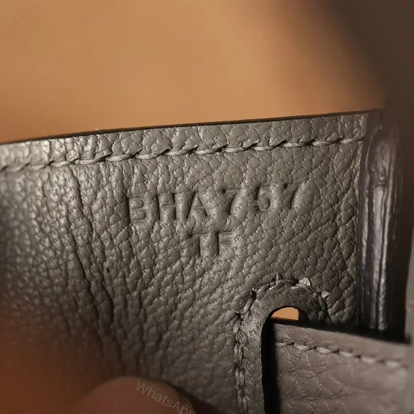 View 16 of 高仿Hermes*Birkin25積雨云灰金扣免檢版