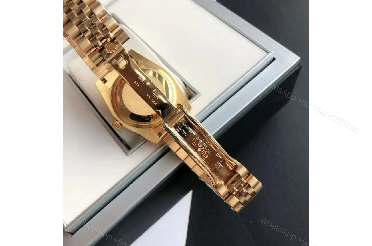 View 6 of Replica Rolex Datejust RG/RG Jub White/Dial 36/28 mm
