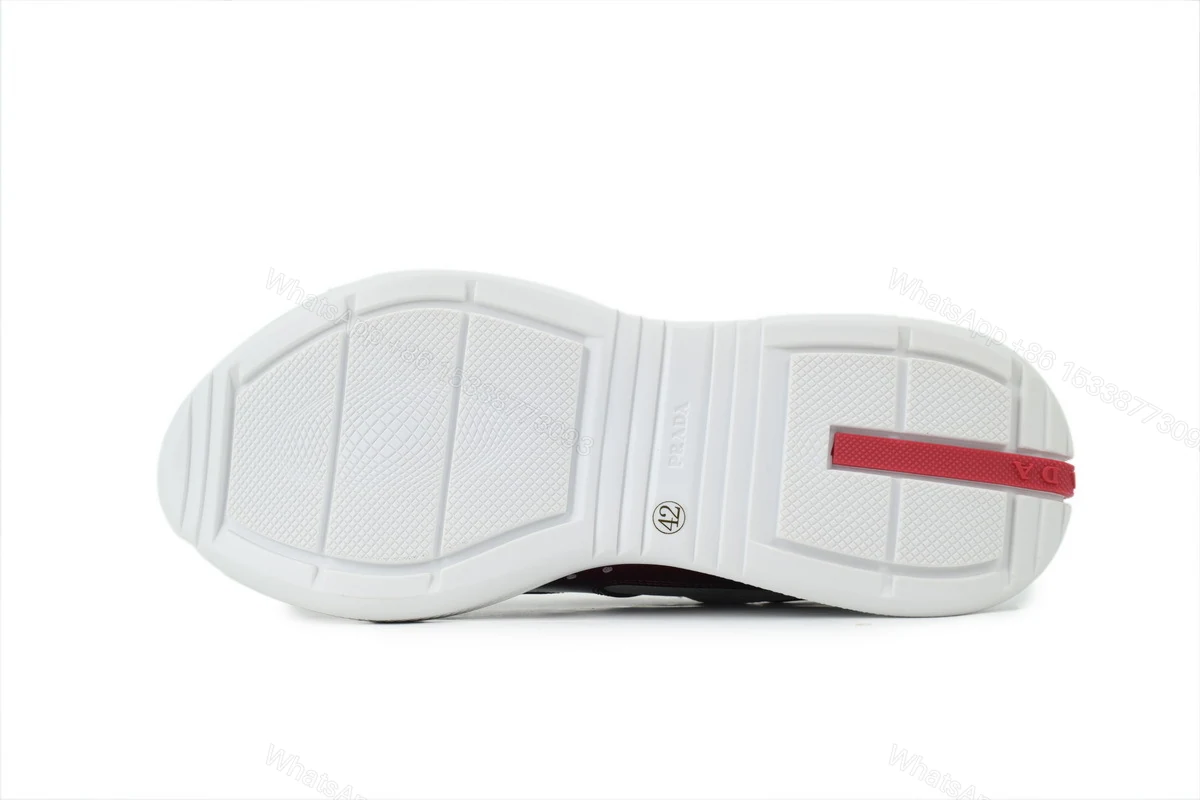 View 4 of Prada Sneakers Wine Red