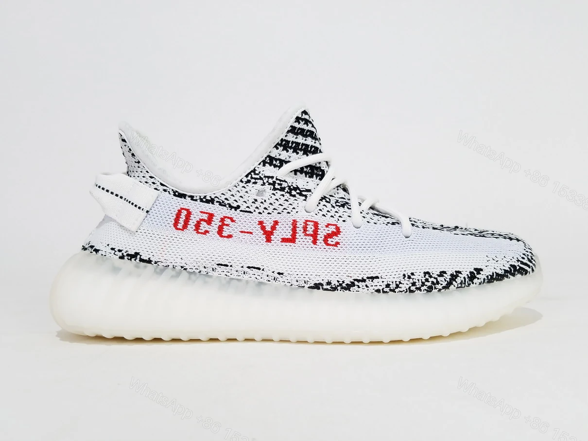 View 2 of (OG)Fake Yeezy 350 V2 Zebra CP9654
