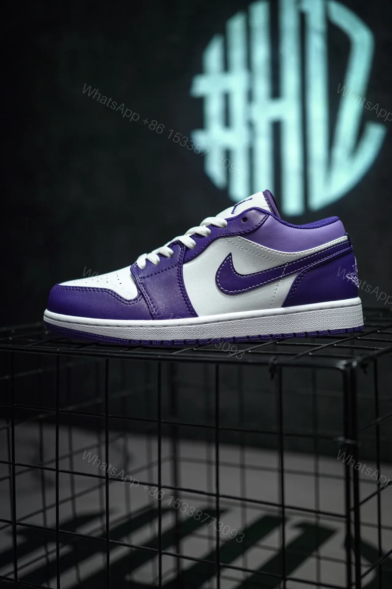 Jordan 1 Low Sky J Purple Replica — view 1