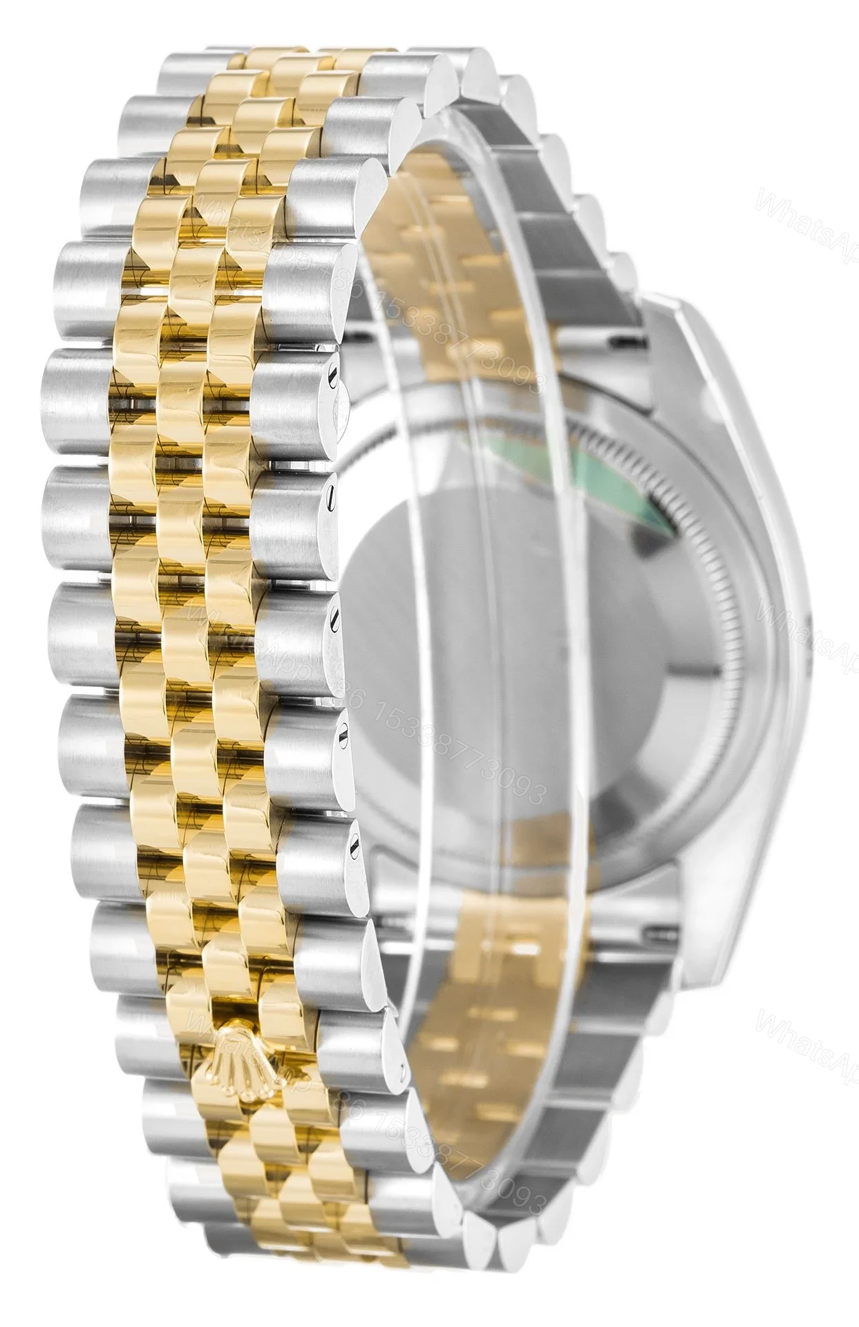 View 3 of Replica Rolex Datejust Black Jubilee Dial 116233 36 mm