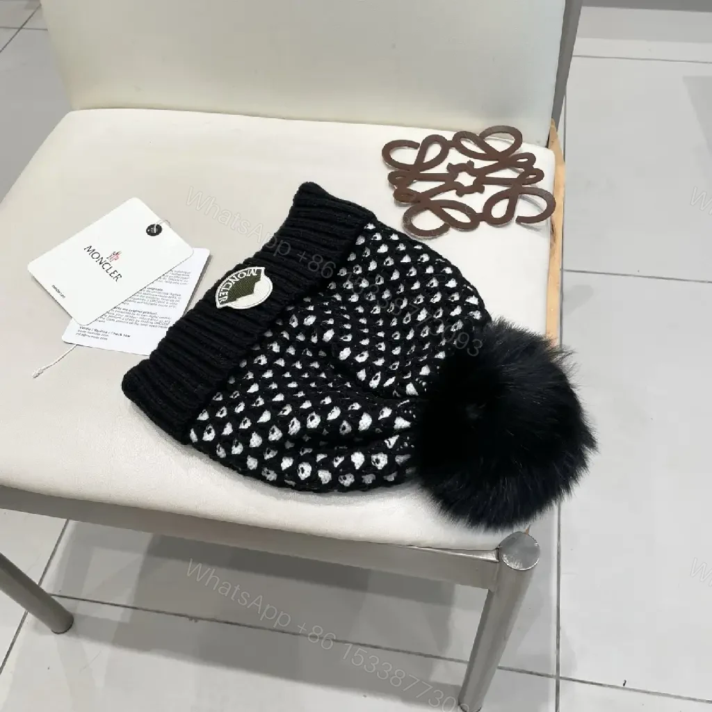 View 8 of Chic Knit Beanie: Textured Warmth with Pom Pom