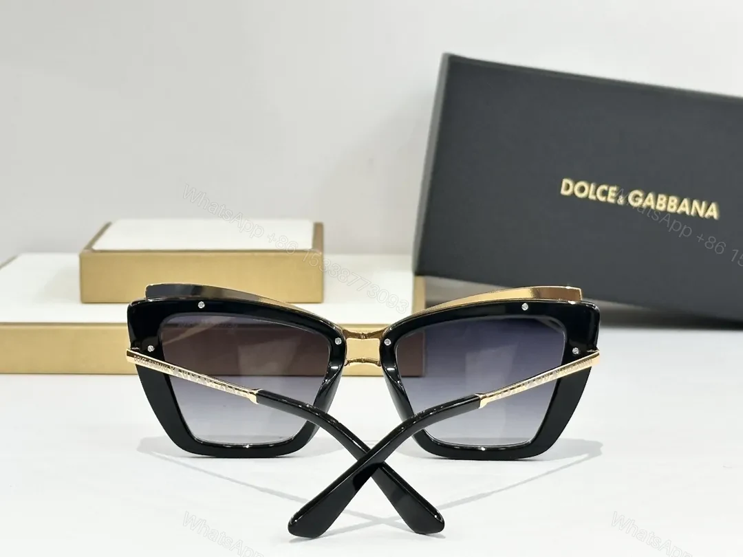View 7 of Bold Modern Sunglasses - White Acetate, Gold Accents, Oversized Square, Gradient Lenses