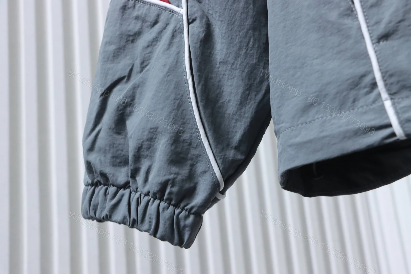 View 10 of Supreme 25FW Contrast Piping Track Jacket gray