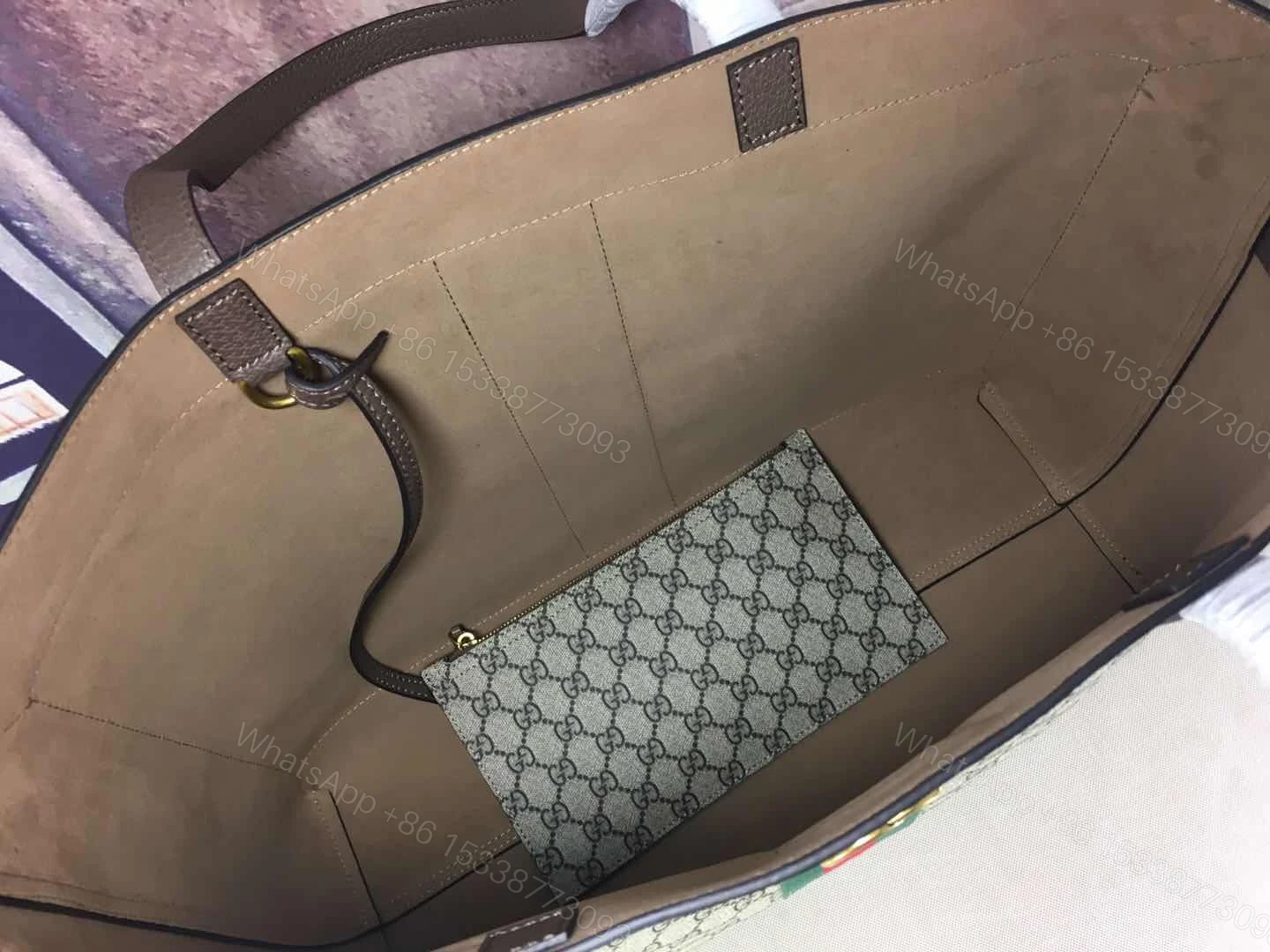 View 2 of Gucci Ophidia GG Medium Tote Bag