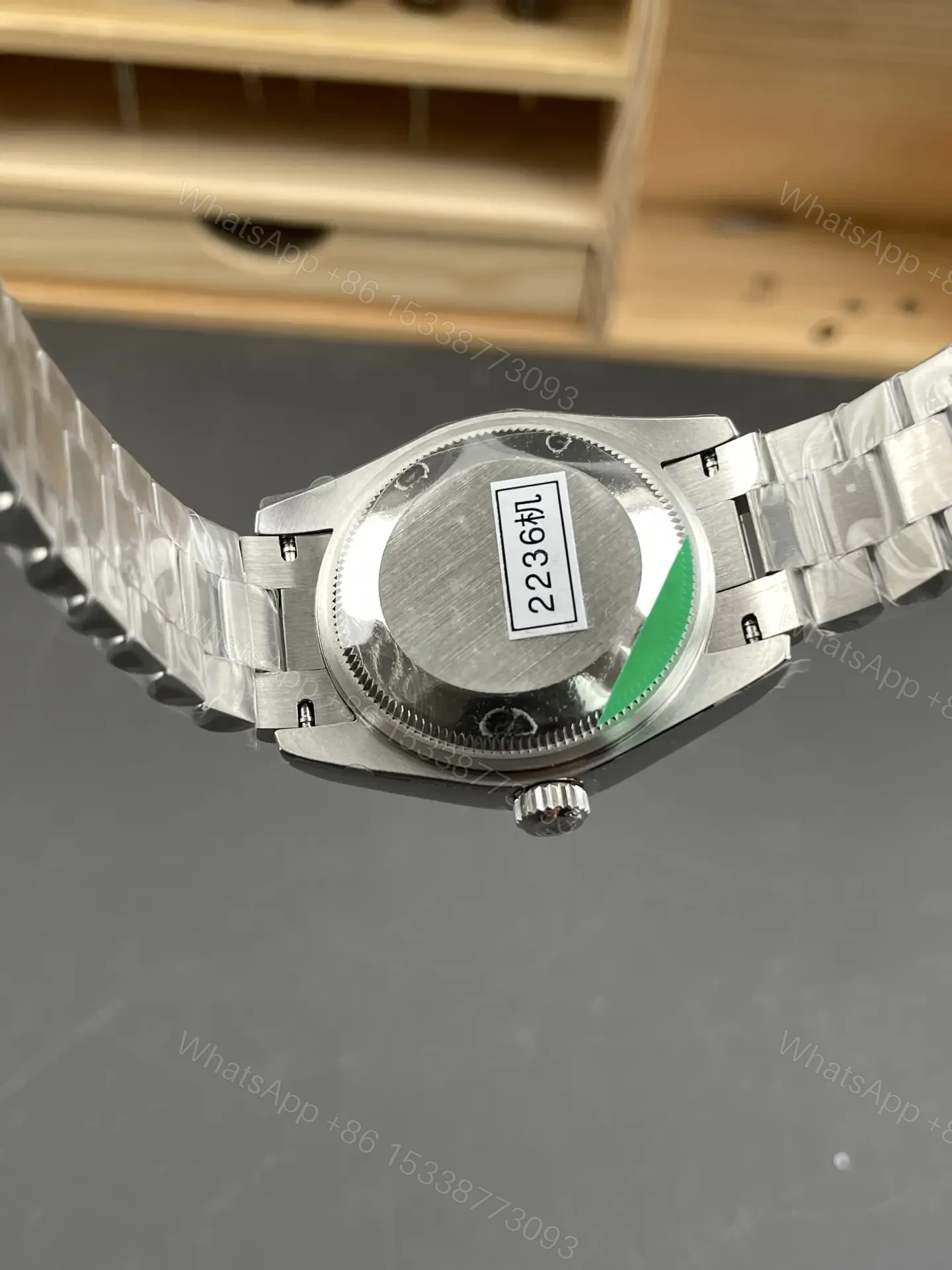 View 5 of Rolex Datejust 31 White Gold Fluted President Blue 178279-0041