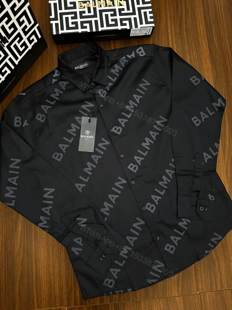 BUY FIRST COPY BALMAIN LUXURY SUMMER FASHION SHIRTS — view 1