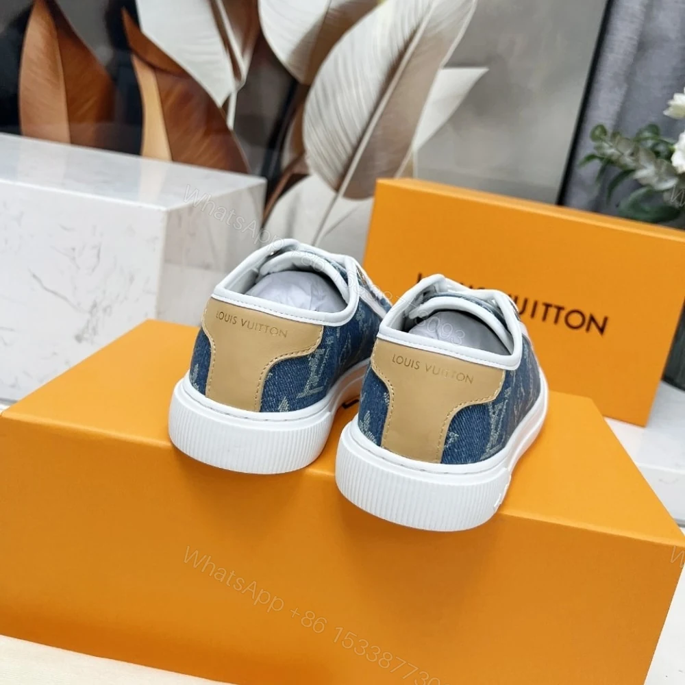 View 5 of LOUIS VUITTON LV LAGOON SNEAKER DENIM BLUE 1AGYG4