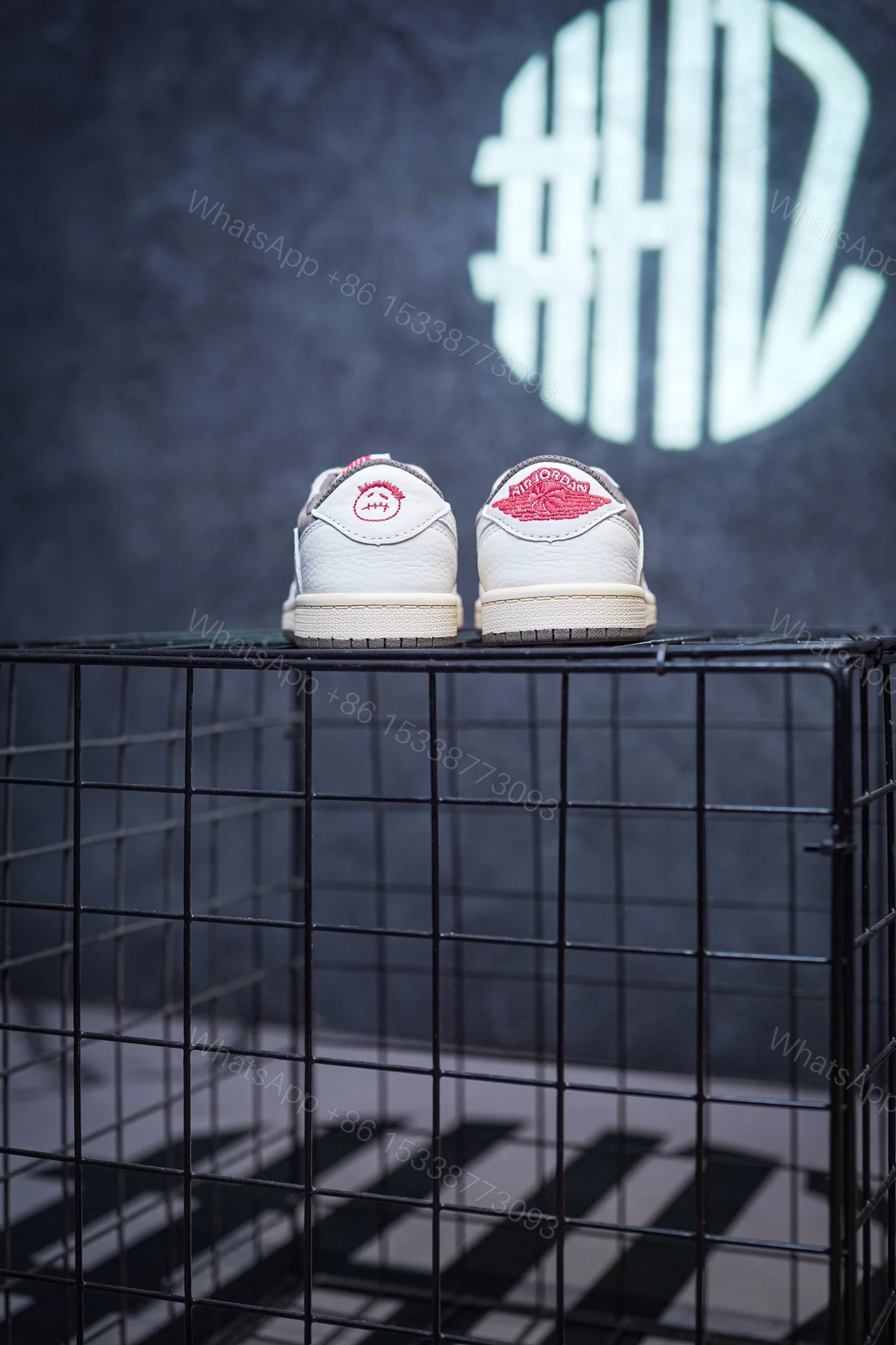 View 3 of Kid Shoes TS x Air Jordan 1 Low Reverse Mocha