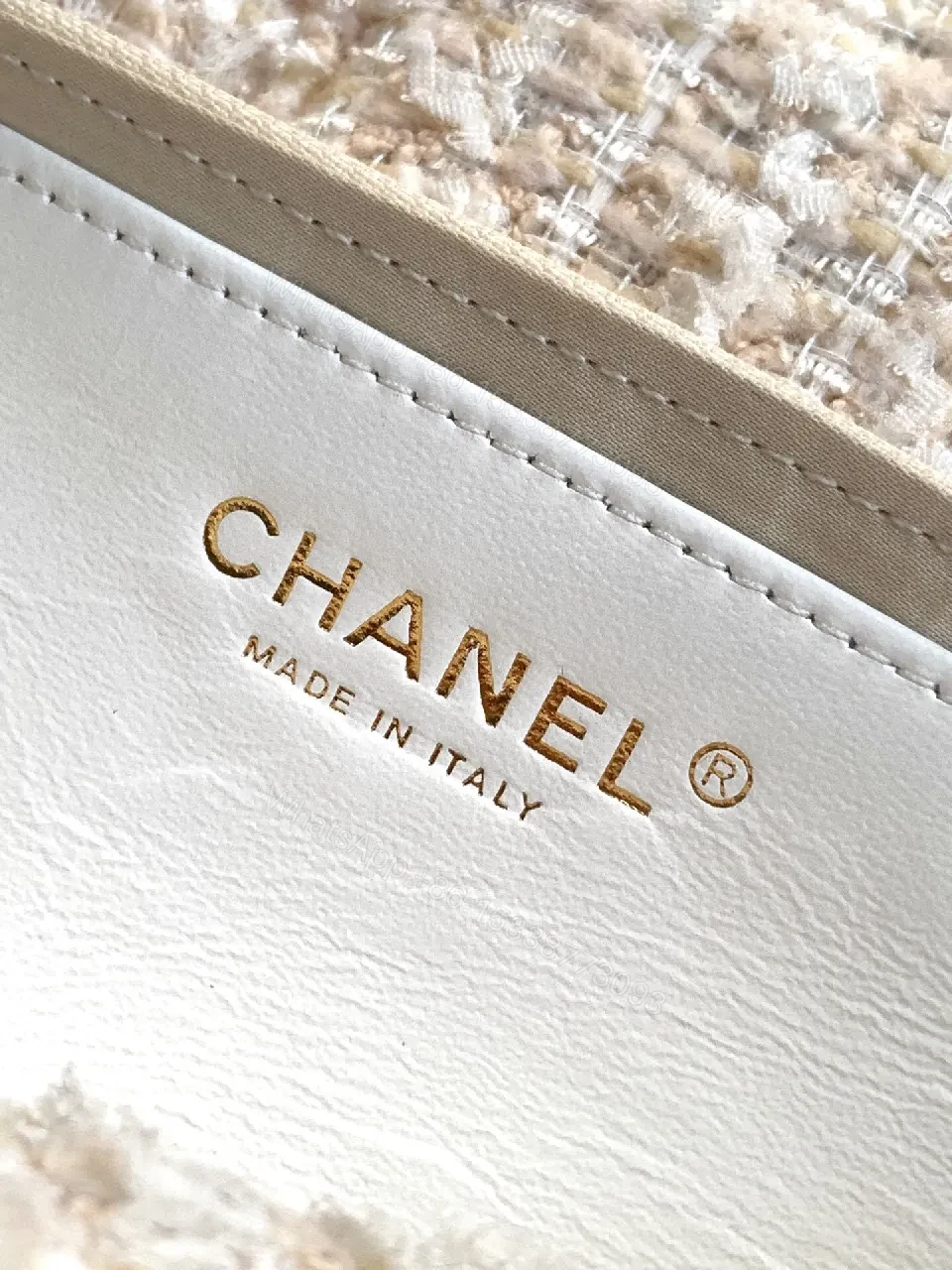 View 5 of Textured Bouclé Luxe Handbag: One-Touch Glam Cloud Bag