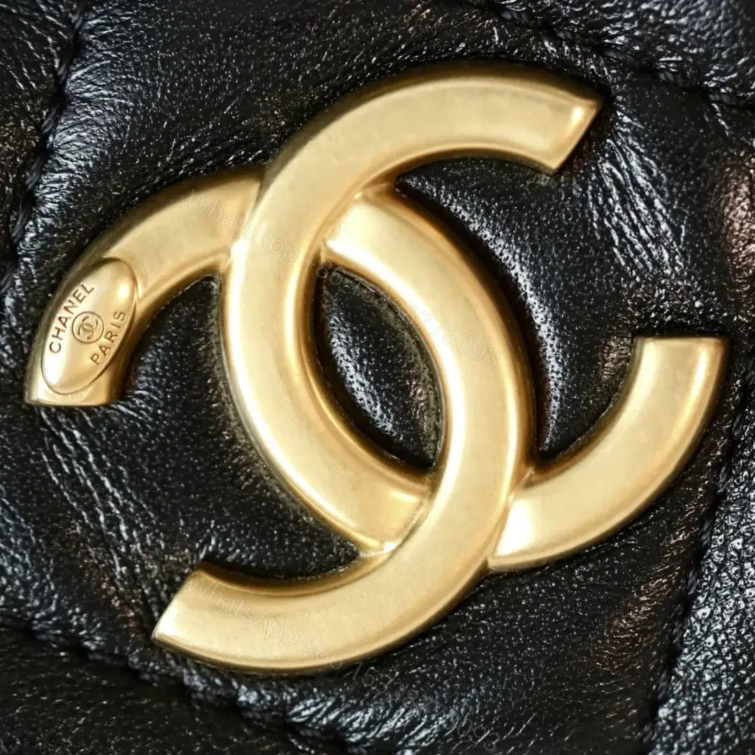 View 10 of 高仿Chanel*25S系列AS5528小羊皮腋下包黑色免檢版