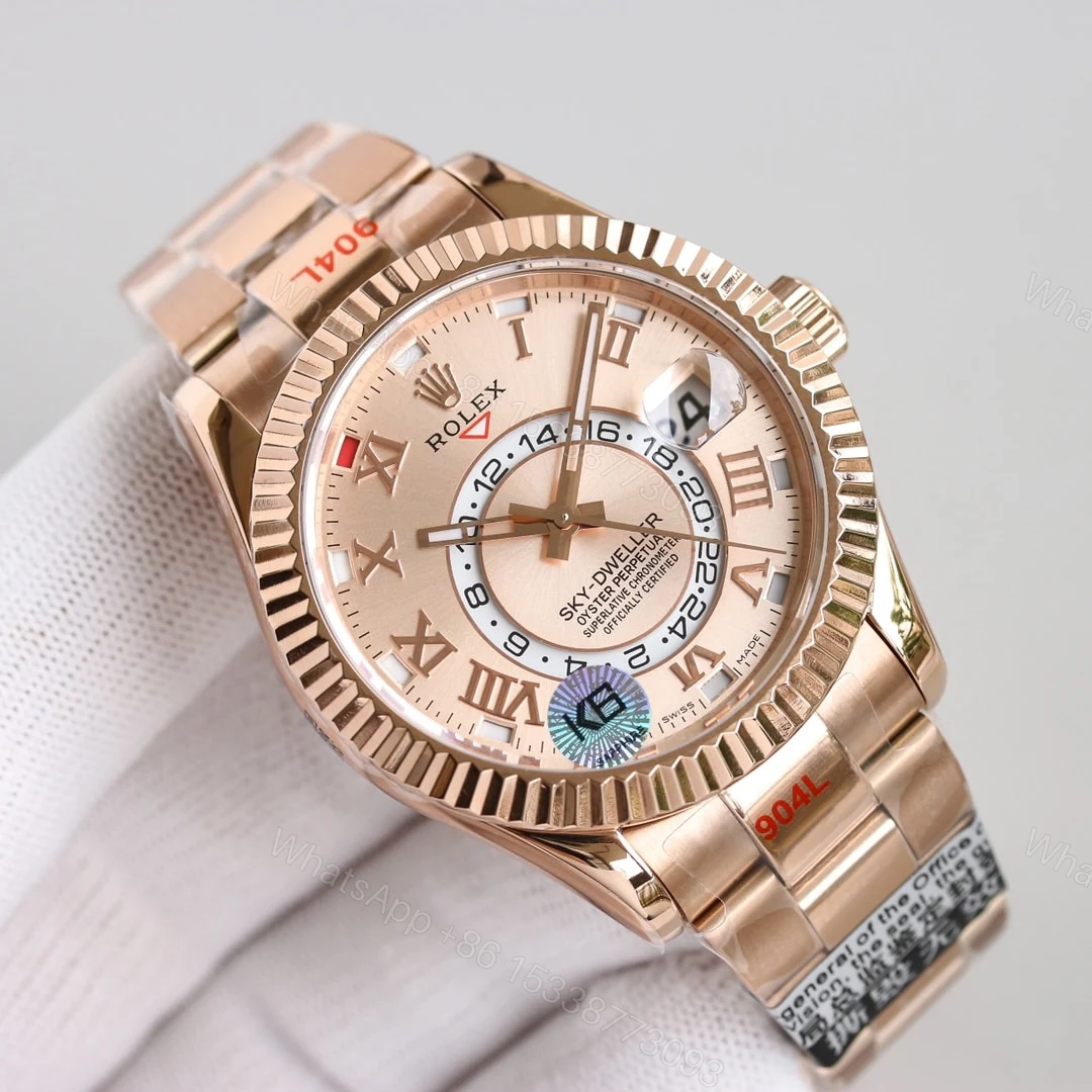 View 2 of Rolex Oyster Perpetual Watch 42Mm Everose Gold