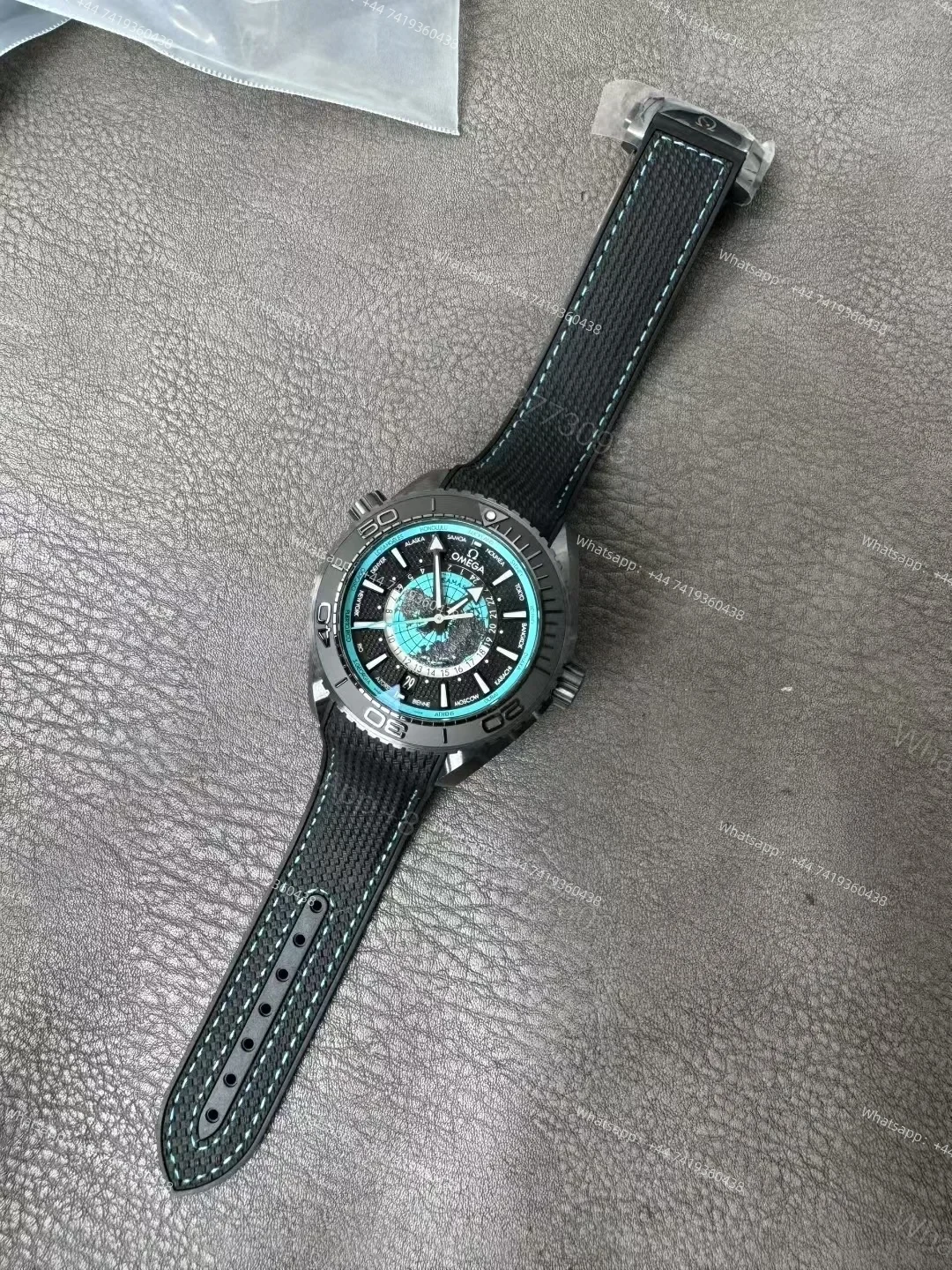 View 6 of Omega Super Clone Seamaster Planet Ocean 600M 45.5MM 215.92.46.22.01.006