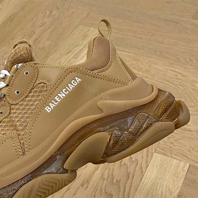 View 6 of BALENCIAGA MEN’S TRIPLE S SNEAKER CLEAR SOLE – BB184