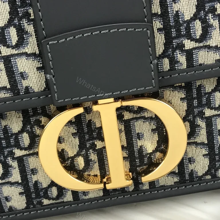 View 8 of Iconic Dior Monogram Saddle Bag in Oblique Canvas, Calfskin Trim, Gold Hardware, Versatile Day-to-Night Style