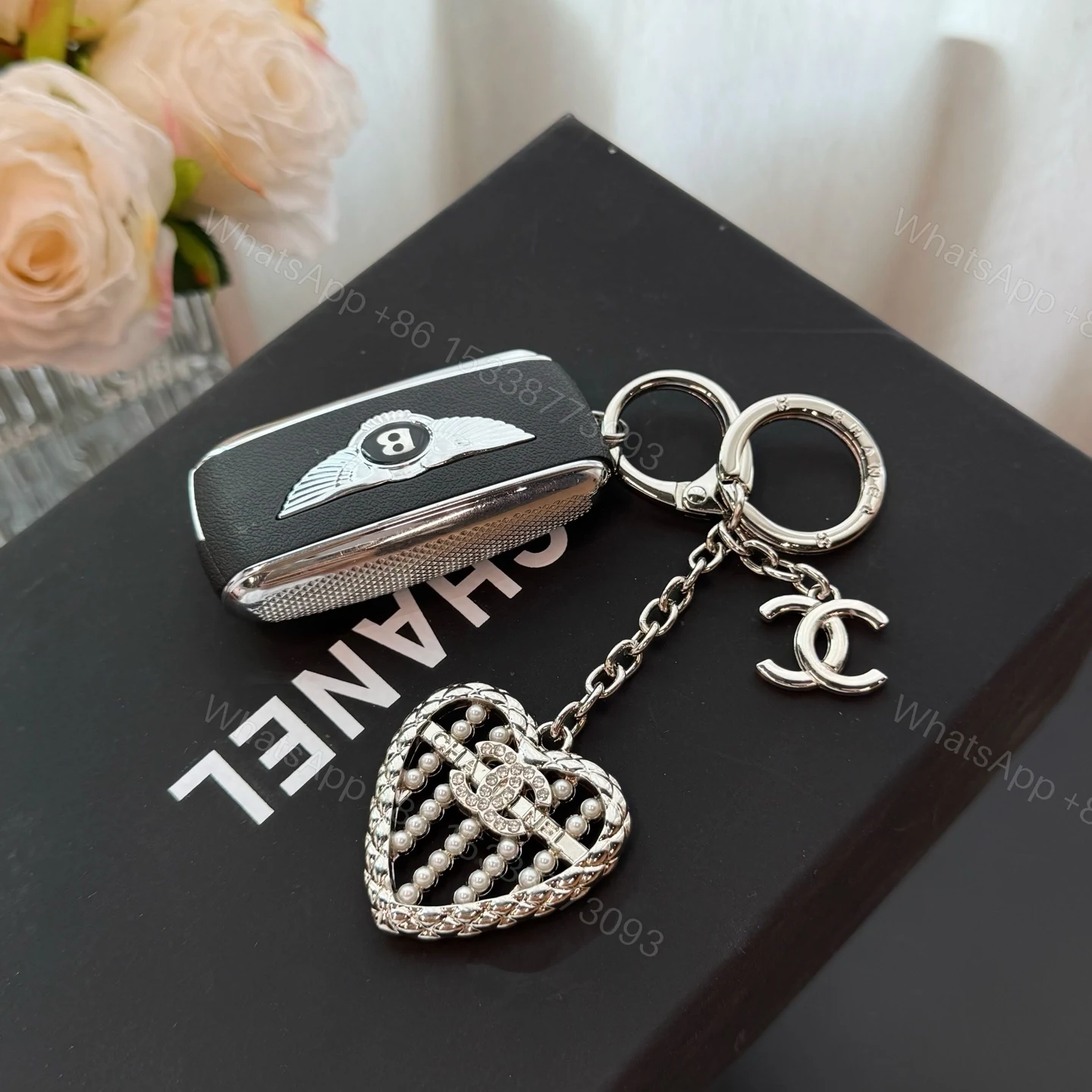 View 3 of Chanel Bag Charms Metal And Resin
