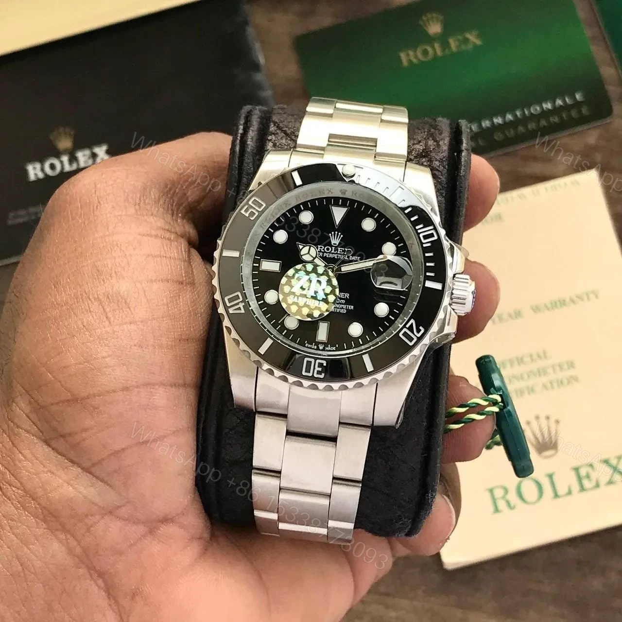 View 4 of Rolex Submariner Silver Black