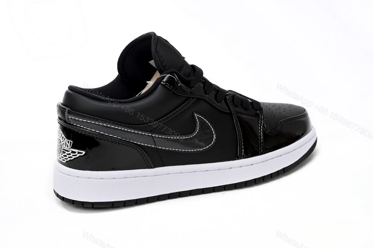 View 8 of Air Jordan aj1 Low Vintage Black And White DD1650-001