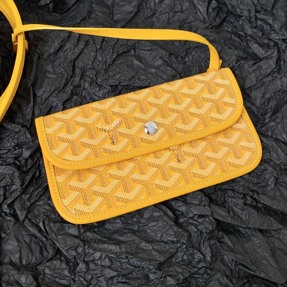 View 8 of 高仿Goyard*STLOUI2滿印Tote媽咪袋黃色大號免檢版