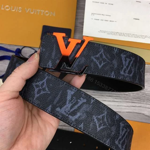 View 3 of LOUIS VUITTON SHAPE 40MM REVERSIBLE BELT – B95