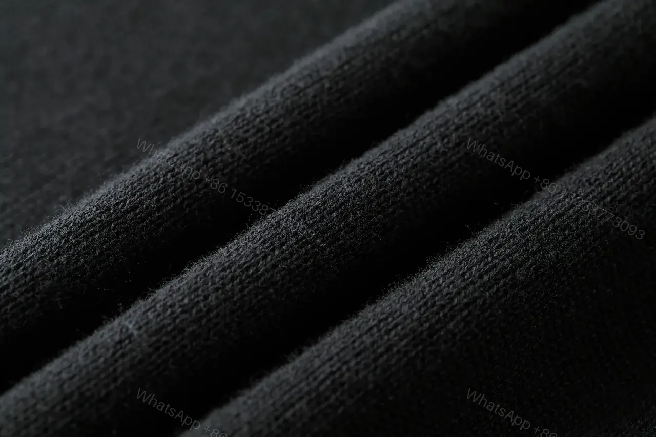 View 4 of Polished Polo Tee: Black Knit with Gold Crest Polo Shirt
