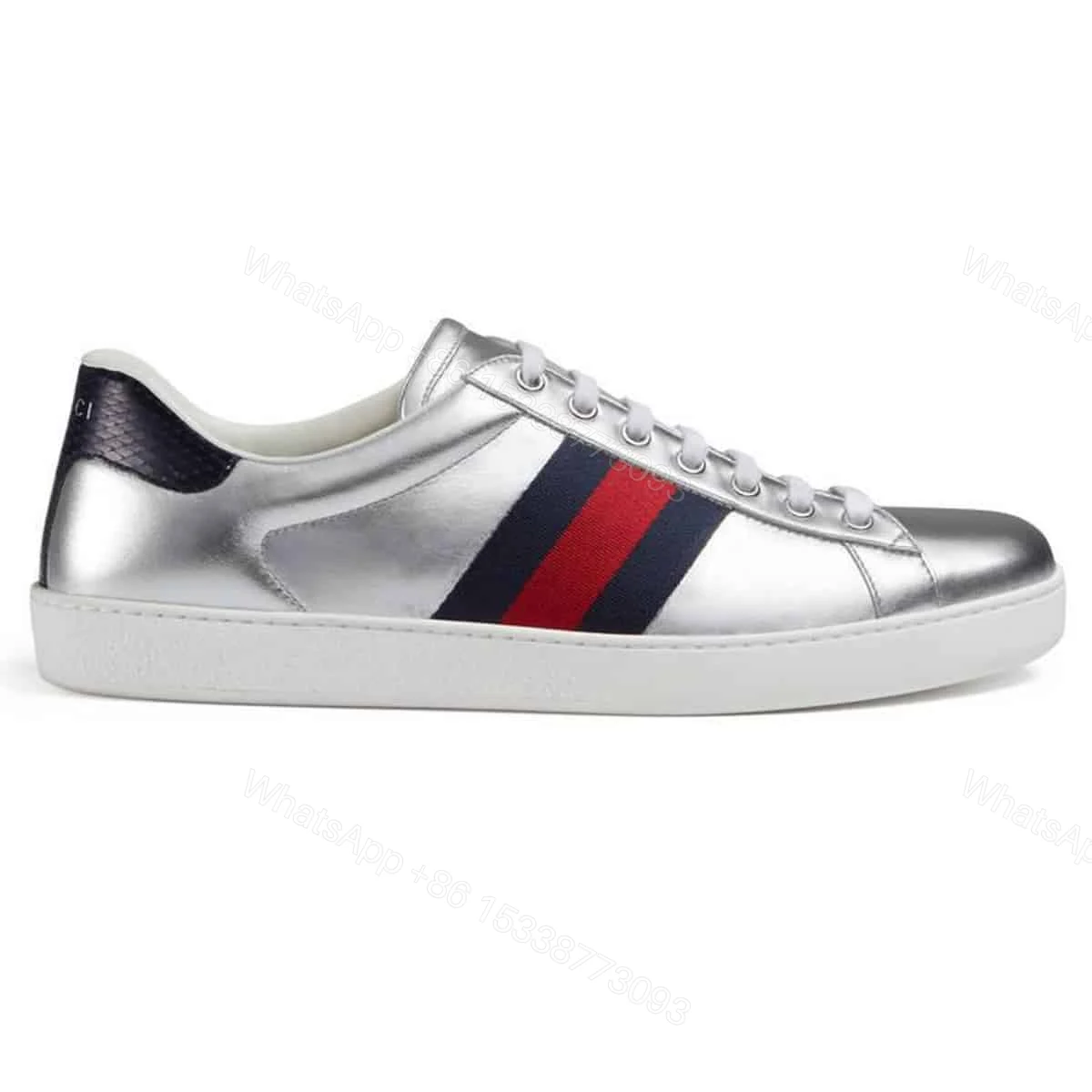 GUCCI ACE SLIVER SNEAKER – GC39 — view 1