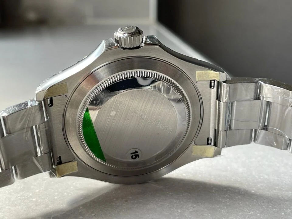 View 12 of VSF FACTORY 1:1 Rolex Yacht-Master 40mm 116622 904L SS Grey Dial Dots on SS Bracelet VS3135