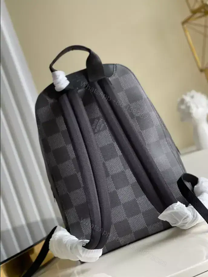 View 4 of LOUIS VUITTON CAMPUS BACKPACK DAMIER GRAPHITE CANVAS – LBV385