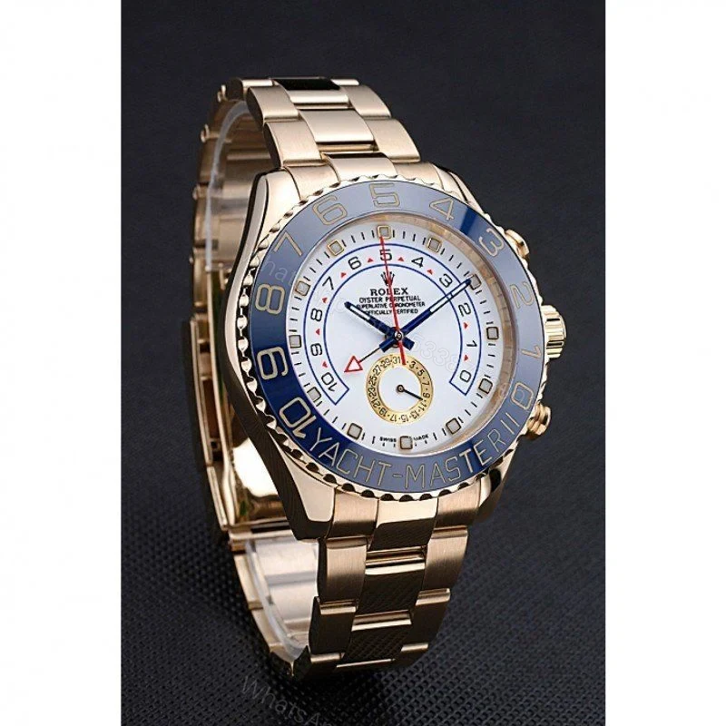 View 3 of Replica Rolex Yacht-Master White Dial 622271