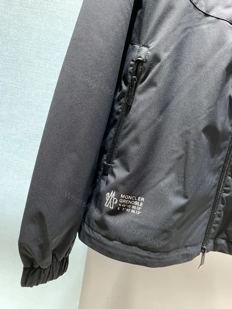 View 5 of All-Season Windbreaker: Subtle Detailing, Lightweight Shell, Modern Fit