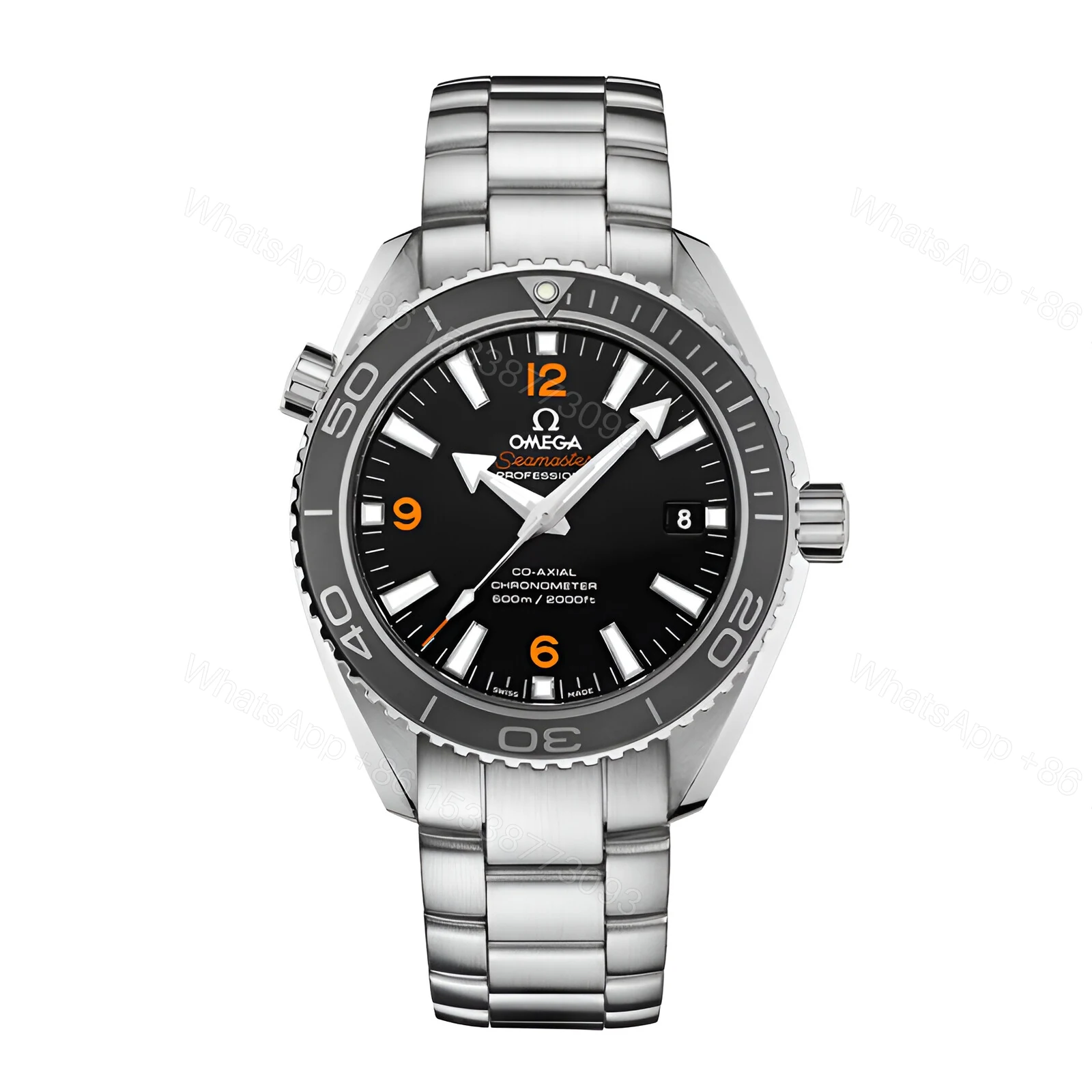 Omega Planet Ocean Black Replica — view 1