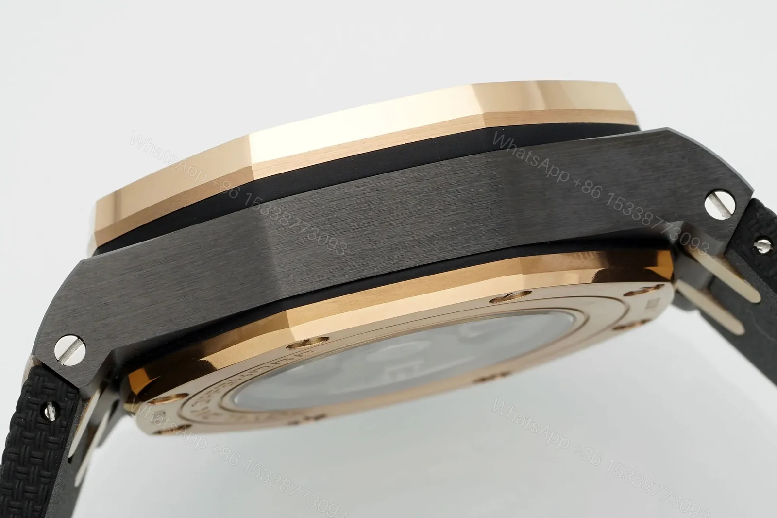 View 7 of Royal Oak Offshore 26400 Series Watch – Black and Rose Gold Ceramic – Chronograph Style