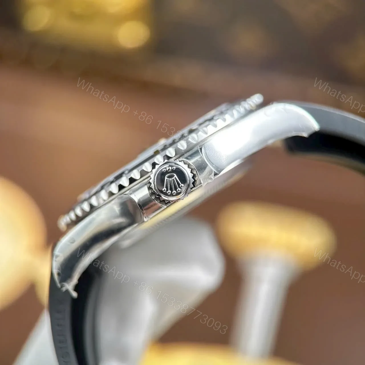 View 3 of Replica Rolex Yacht-Master Black Dial 226659