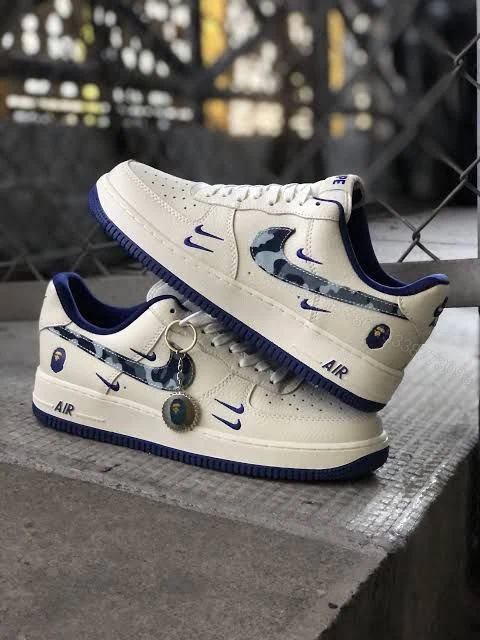 View 4 of FIRST COPY NIKE AIRFORCE CUSTOM BAPE SHOES FOR MAN