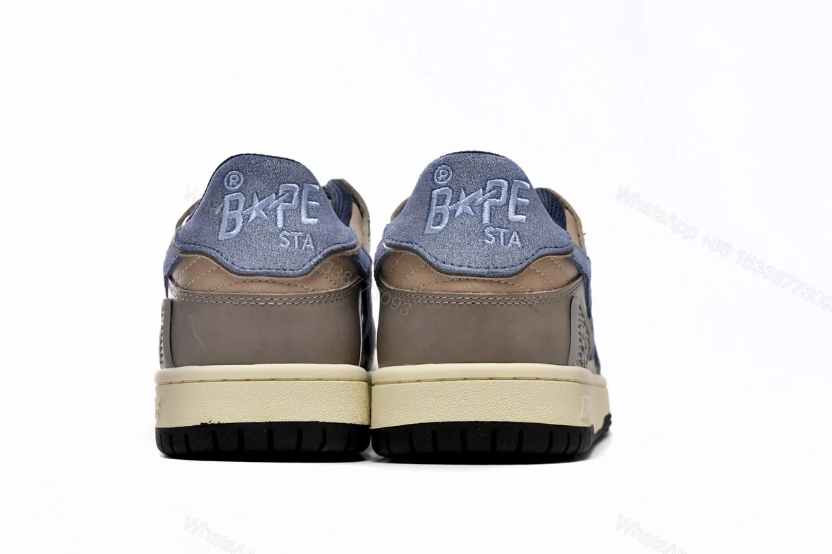View 3 of Bape Sk8 Sta Low Make old Khaki Blue 1120-291-019(BapeSta)