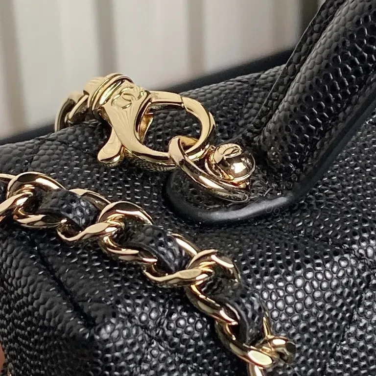 View 4 of Chic Quilted Mini Crossbody â€“ Gold Chain, Compact Luxury Bag